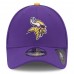 Mens Minnesota Vikings New Era Purple 39THIRTY Team Classic Flex Hat 1706676